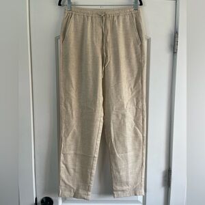 Diega Wool Blend Pull-on Pant Cream - M